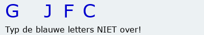 Bevestigingscode