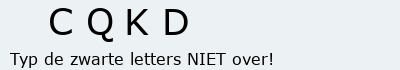 Bevestigingscode