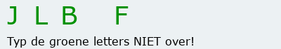 Bevestigingscode
