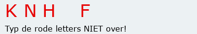 Bevestigingscode