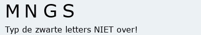 Bevestigingscode