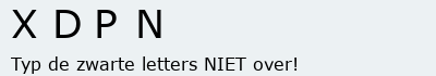 Bevestigingscode