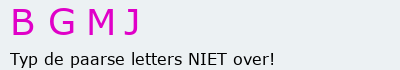 Bevestigingscode