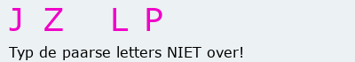 Bevestigingscode