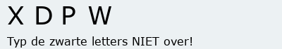 Bevestigingscode