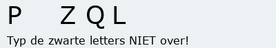 Bevestigingscode