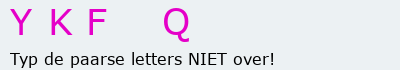 Bevestigingscode