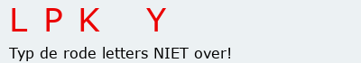 Bevestigingscode