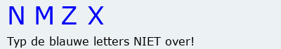 Bevestigingscode