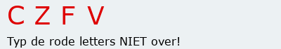 Bevestigingscode