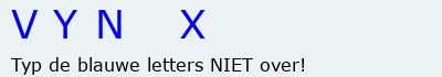 Bevestigingscode