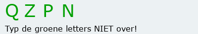 Bevestigingscode