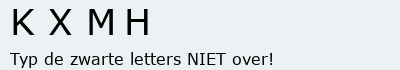 Bevestigingscode