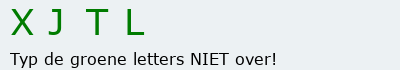 Bevestigingscode