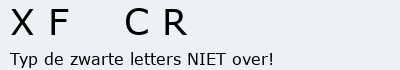 Bevestigingscode