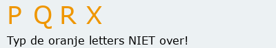 Bevestigingscode