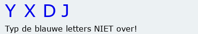 Bevestigingscode