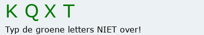 Bevestigingscode