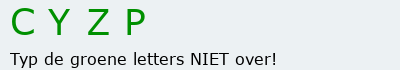 Bevestigingscode