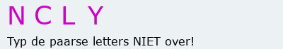 Bevestigingscode
