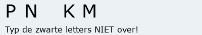 Bevestigingscode
