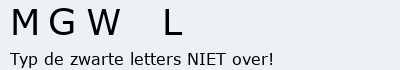 Bevestigingscode