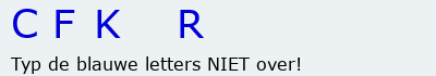 Bevestigingscode