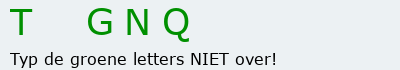 Bevestigingscode