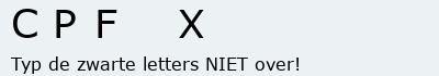 Bevestigingscode
