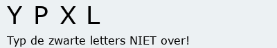Bevestigingscode