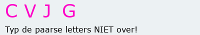 Bevestigingscode