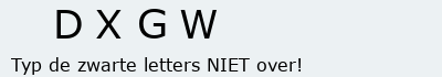 Bevestigingscode