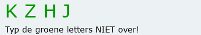 Bevestigingscode
