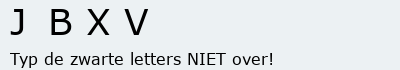 Bevestigingscode