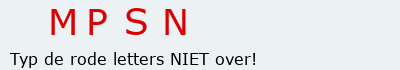 Bevestigingscode