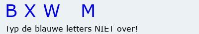 Bevestigingscode