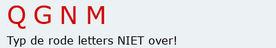 Bevestigingscode