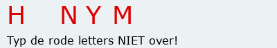Bevestigingscode