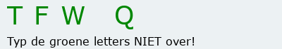 Bevestigingscode