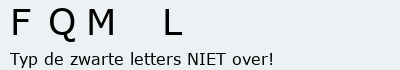 Bevestigingscode