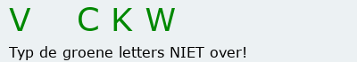 Bevestigingscode