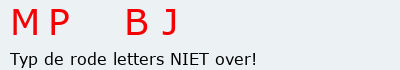 Bevestigingscode