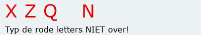 Bevestigingscode