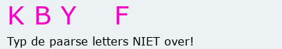 Bevestigingscode