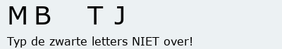 Bevestigingscode