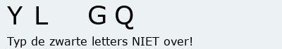 Bevestigingscode
