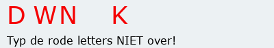 Bevestigingscode