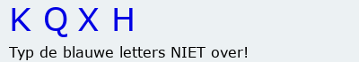 Bevestigingscode