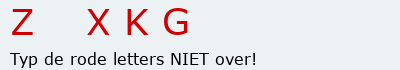 Bevestigingscode