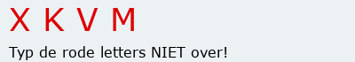 Bevestigingscode